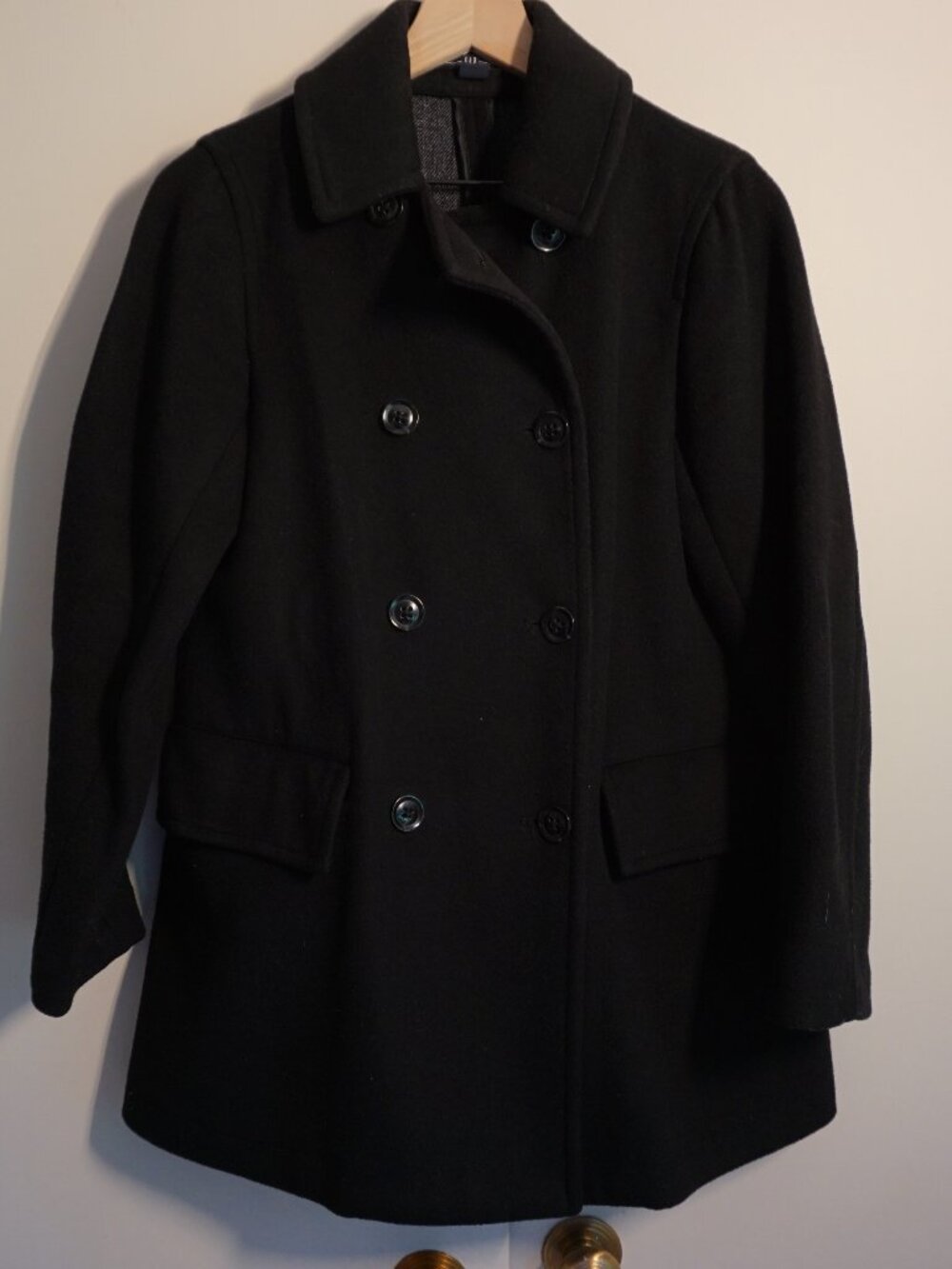 Gap Black Peacoat